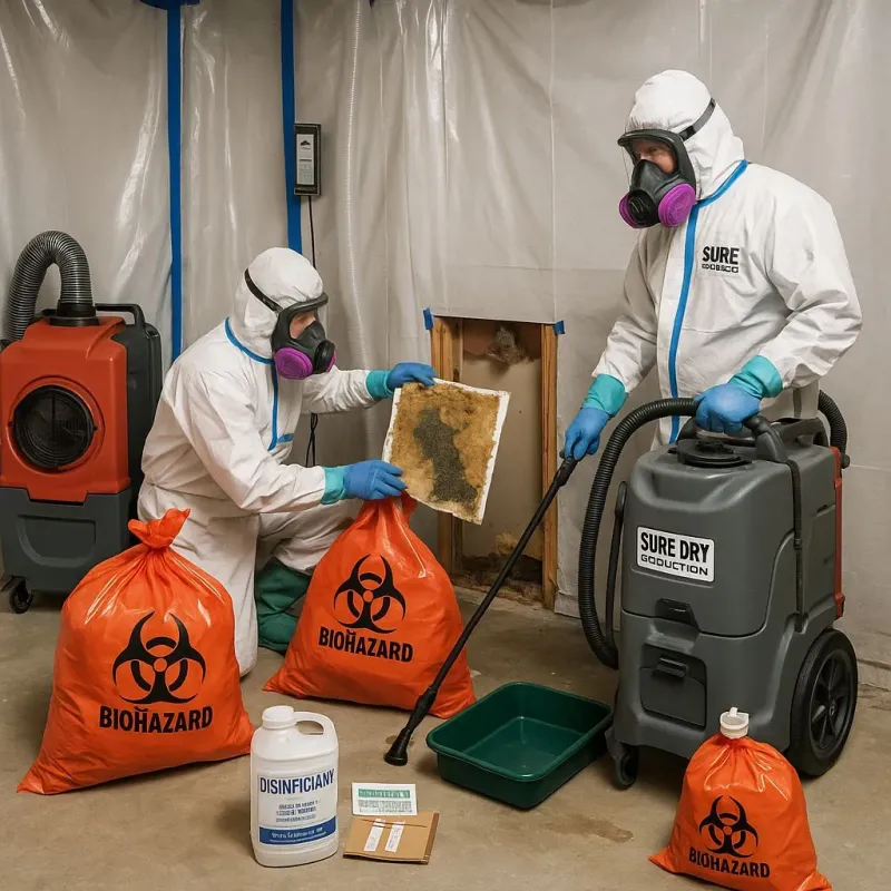 Contaminated Water Handling Protocols process in Eldora, IA